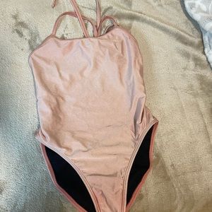 Jolyn Shimmer Pink Swimsuit